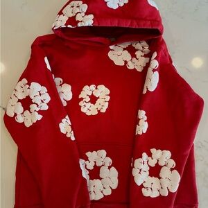 Red Denim Tears Hoodie